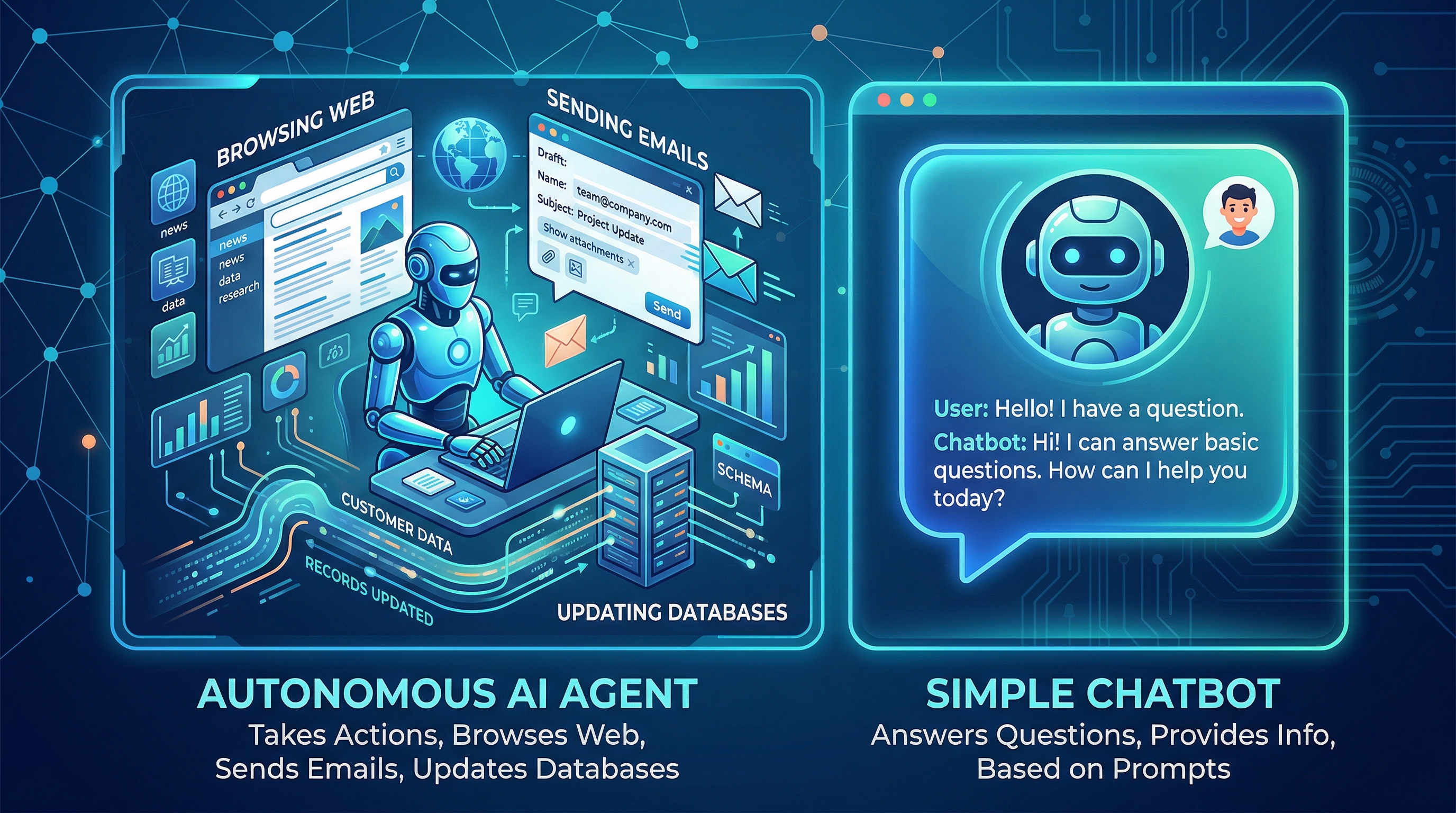 How AI Agents Work (And Why They Are Different From Chatbots)